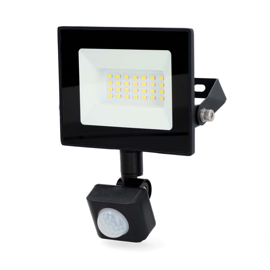 LED-Strahler mit Sensor LED/20W/230V 4000K IP44