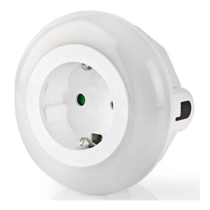 LED-Nachtlicht mit Sensor LED/0,6W/230V