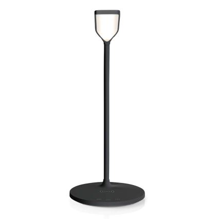 Dimmbare flexible LED-Tischleuchte mit Touch-Funktion 15W kabellose Aufladung Qi LED/5,5W/230V 2700-6500K schwarz