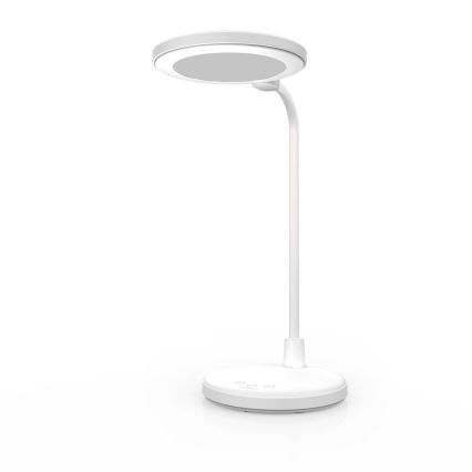 LED-dimmbare, wiederaufladbare Touch-Lampe mit Spiegel LED/6W/1200 mAh 3000/4000/5700K CRI 90 weiß