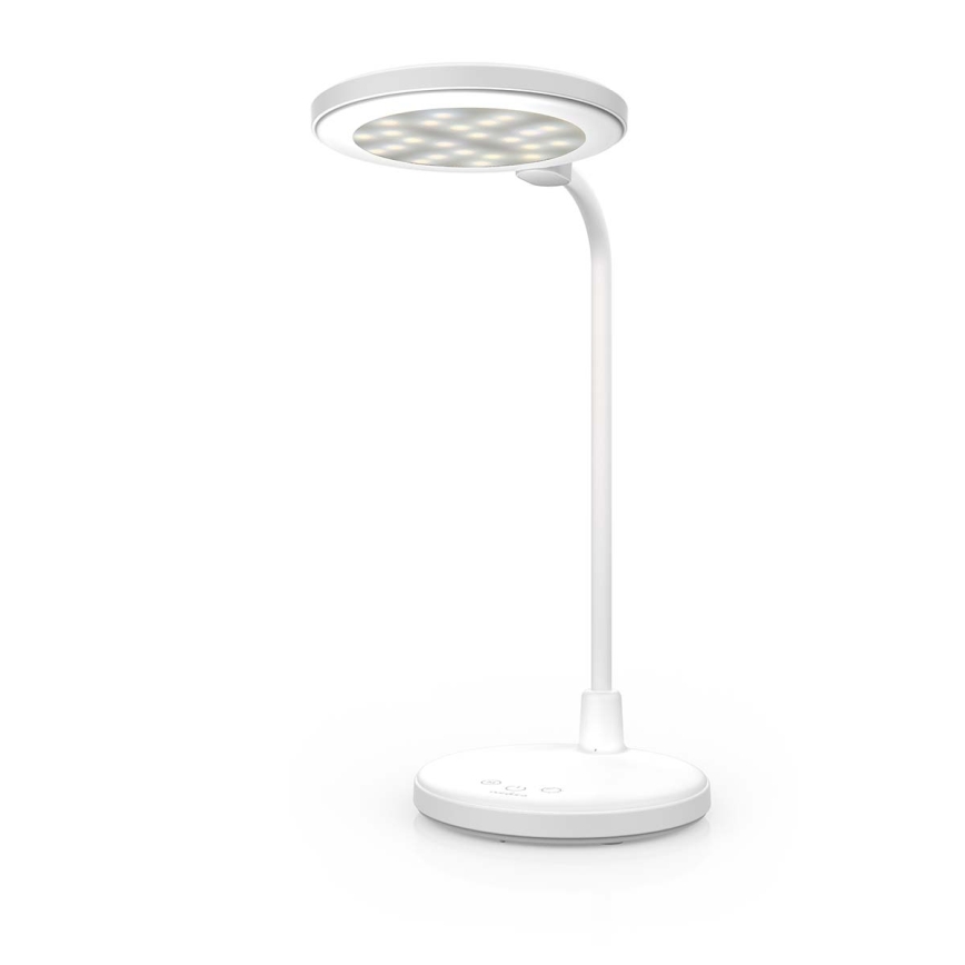 LED-dimmbare, wiederaufladbare Touch-Lampe mit Spiegel LED/6W/1200 mAh 3000/4000/5700K CRI 90 weiß