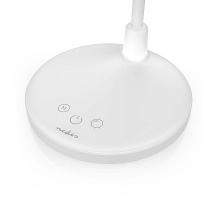 LED-dimmbare, wiederaufladbare Touch-Lampe mit Spiegel LED/6W/1200 mAh 3000/4000/5700K CRI 90 weiß