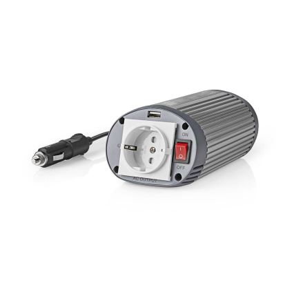 Spannungswandler 150W/24/230V + USB