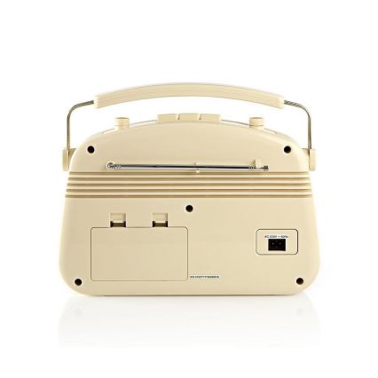 FM Radio 4,5W/230V beige