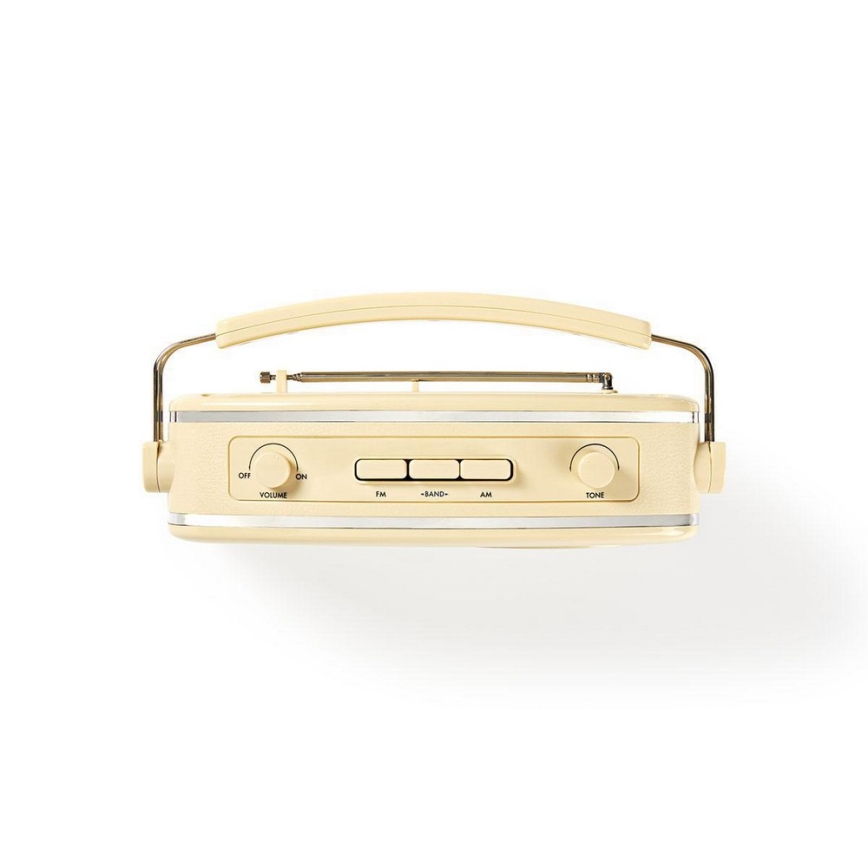 FM Radio 4,5W/230V beige