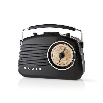 FM Radio 4,5W/230V schwarz