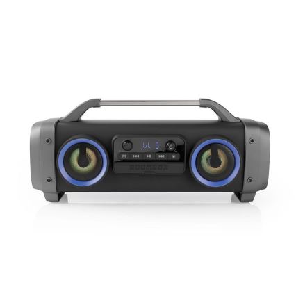 Boombox mit Lichteffekten LED/Bluetooth/FM/USB