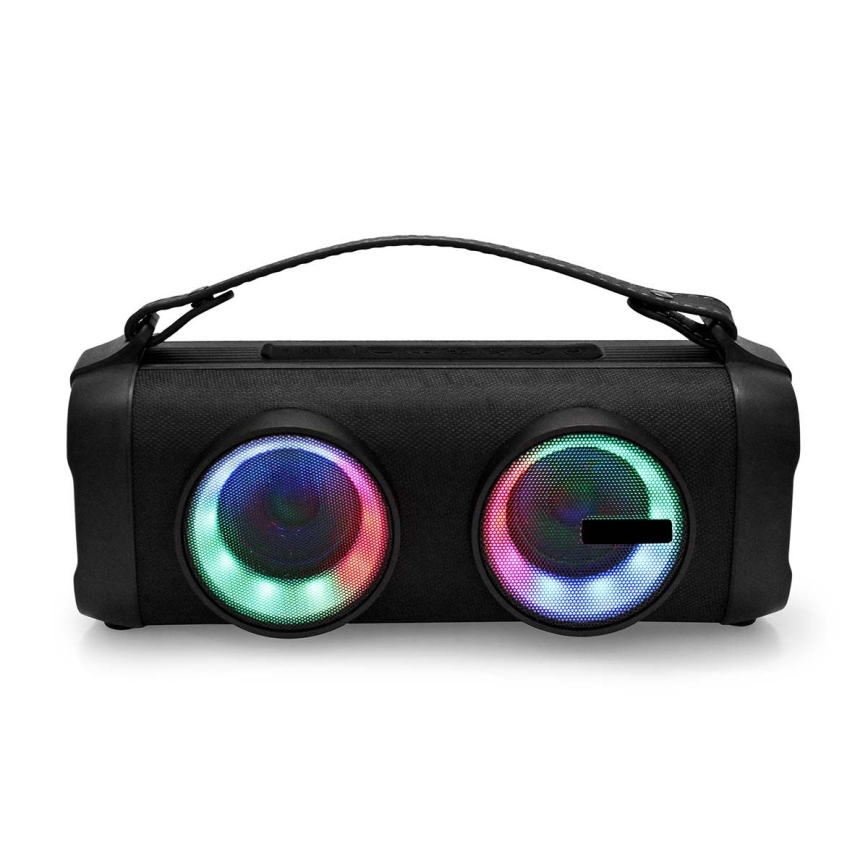 Aufladbarer LED-RGB-Lautsprecher 24W/3000 mAh IPX5