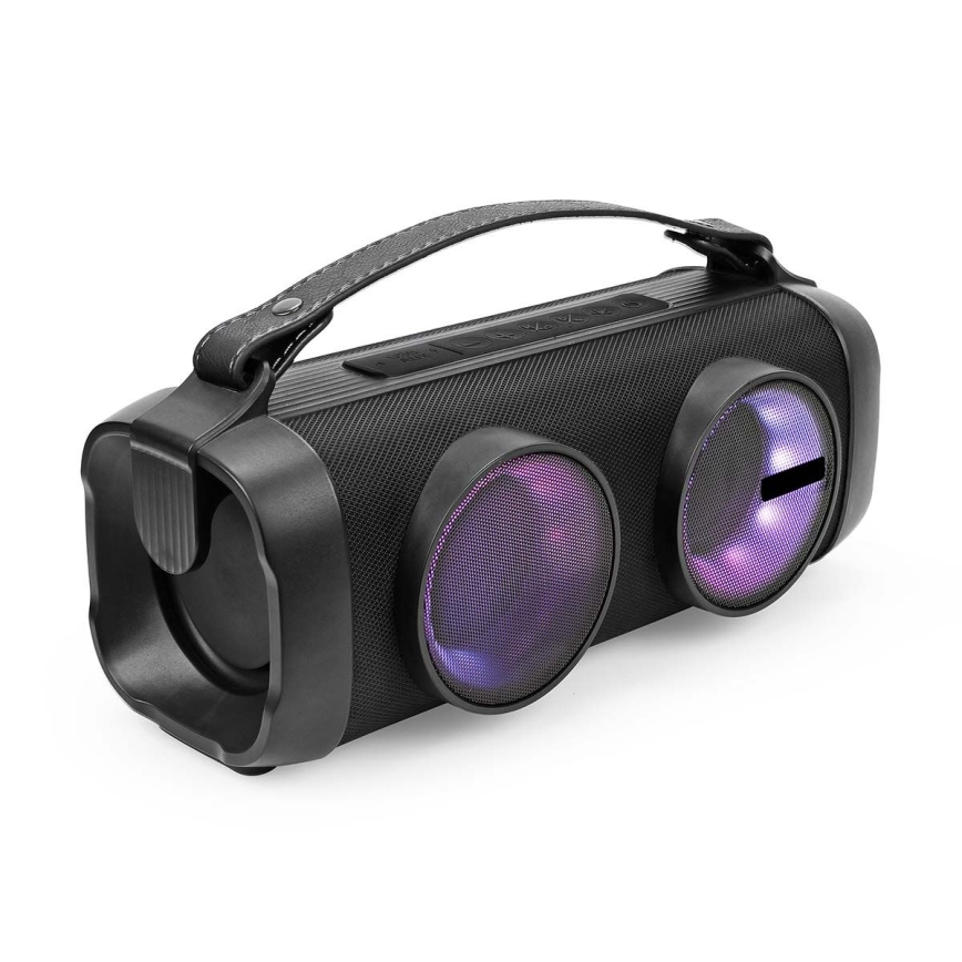 Aufladbarer LED-RGB-Lautsprecher 24W/3000 mAh IPX5