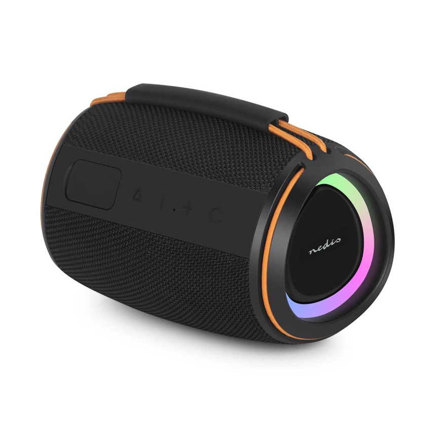 LED wiederaufladbarer Lautsprecher 40W/1200 mAh IPX4 schwarz