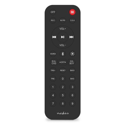 Aufladbarer LED-RGB-Lautsprecher 240W/4000 mAh + Fernbedienung