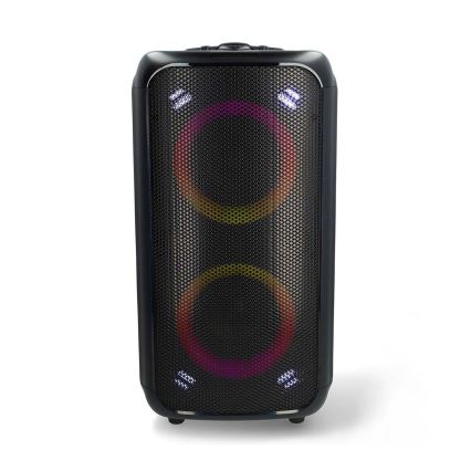LED RGB Wiederaufladbarer Lautsprecher 240W/4000 mAh + Fernbedienung