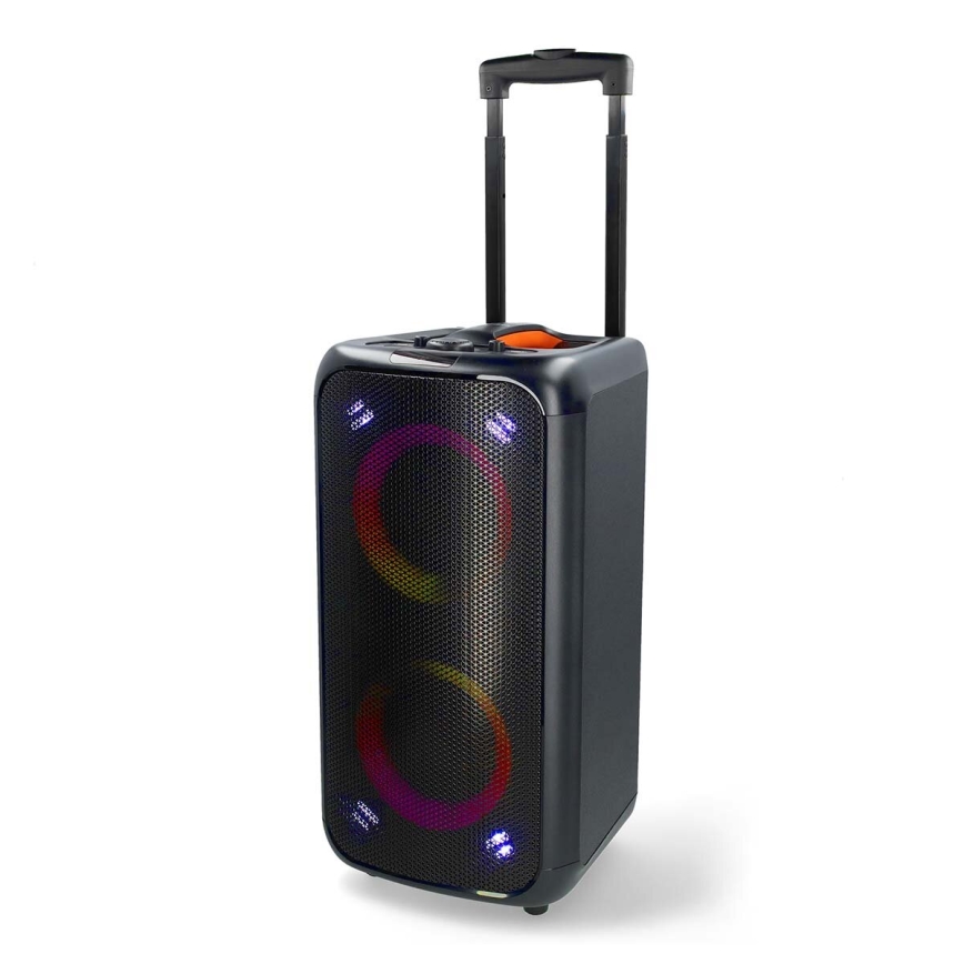 LED RGB Wiederaufladbarer Lautsprecher 240W/4000 mAh + Fernbedienung