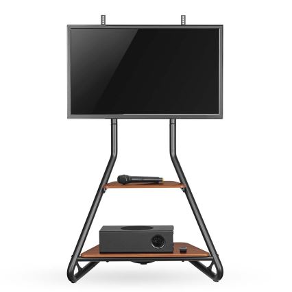 Bodenständer für TV 37-75" schwarz/braun