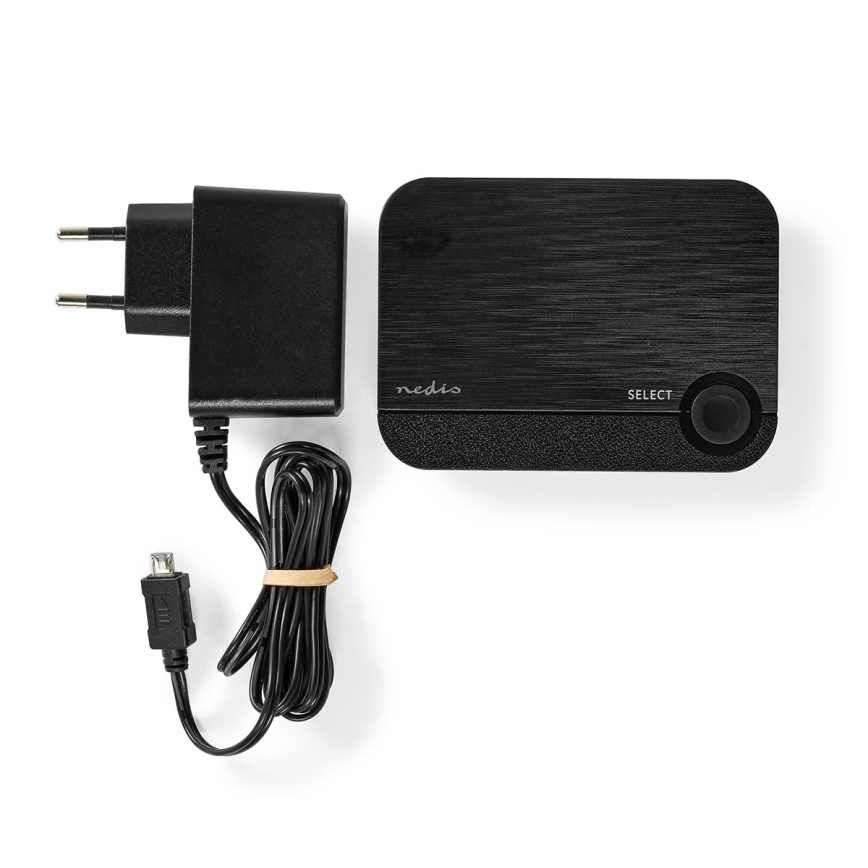 Professioneller HDMI-Konverter mit drei Anschlüssen 4K USB-C zu HDMI