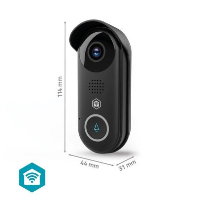 Intelligente Video-Türklingel mit Bewegungssensor SmartLife 5V Full HD 1080p IP54 Wi-Fi Tuya
