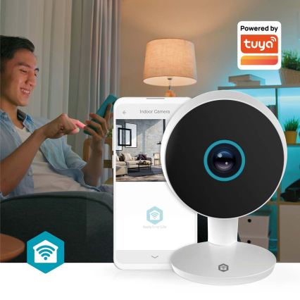 Intelligente Smartlife-Kamera 5V 3MP Full HD 1296p Wi-Fi Tuya