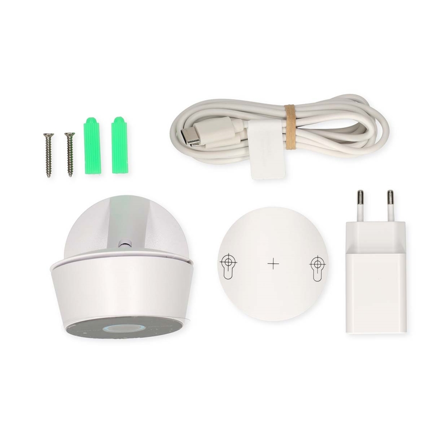 Intelligente Smartlife-Kamera 5V 3MP Full HD 1296p Wi-Fi Tuya