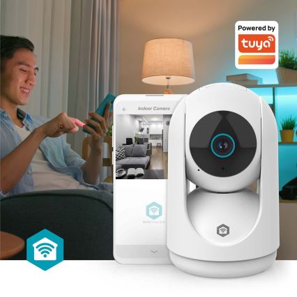 Smartlife 3 MP Smart-Kamera, Full HD 1296p, 5 V, Wi-Fi, Tuya