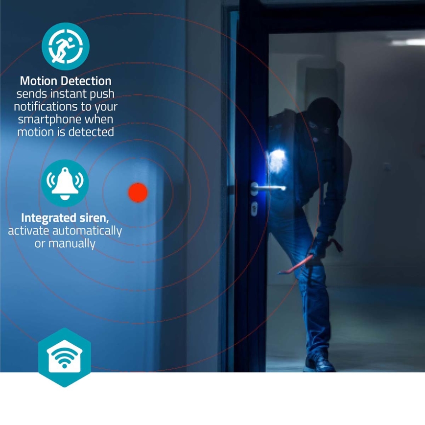 Smartlife 3 MP Smart-Kamera, Full HD 1296p, 5 V, Wi-Fi, Tuya