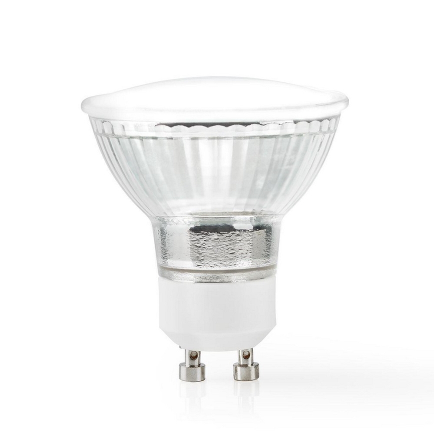 Nedis WIFILC10CRGU10 - Smart Glühbirne mit Dimmer LED RGB GU10/5W/230V
