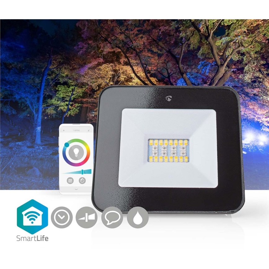 Dimmbarer LED RGBW Reflektor SmartLife LED/20W/230V Wi-Fi IP65 2700-6500K