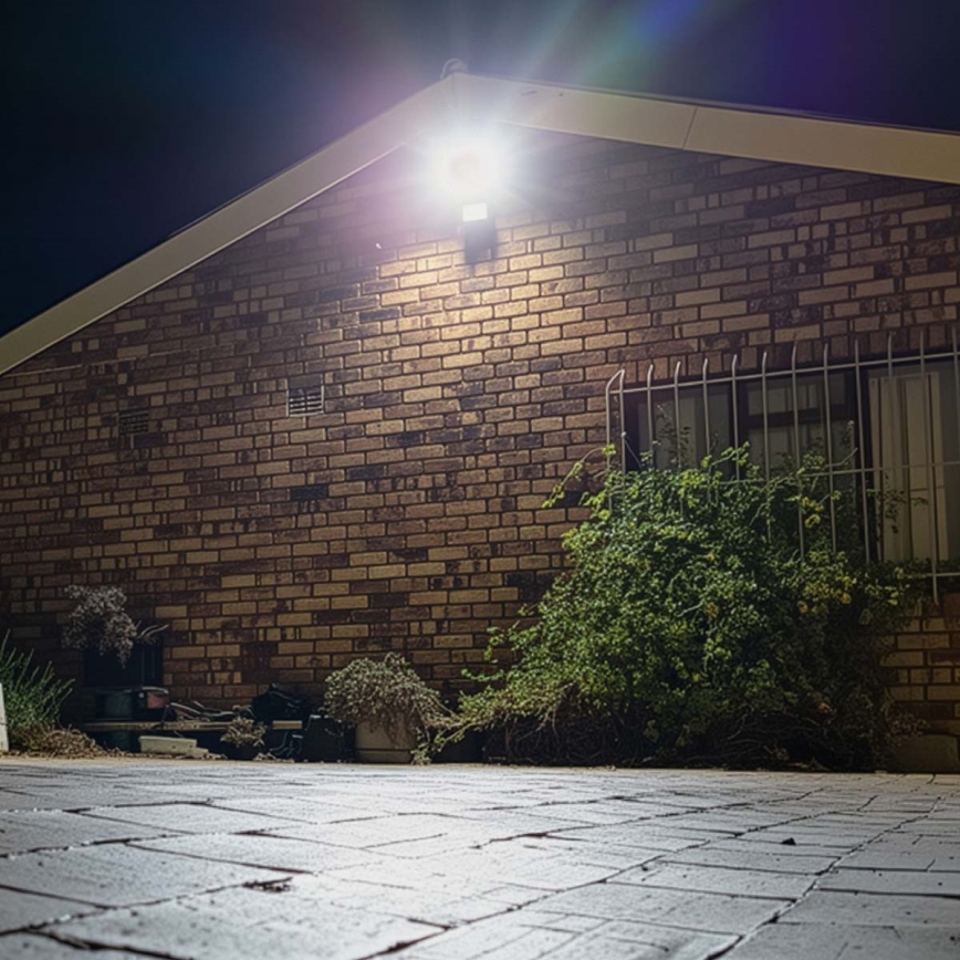 Dimmbarer LED-Strahler mit Bewegungsmelder für Steckdose SmartLife LED/20W/230V 3000-6500K IP44 Wi-Fi