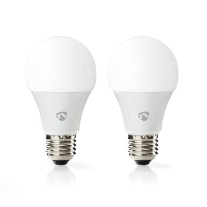 2er-Set dimmbare LED-RGBW-Leuchtmittel SmartLife E27/9W/230V Wi-Fi 2700-6500K