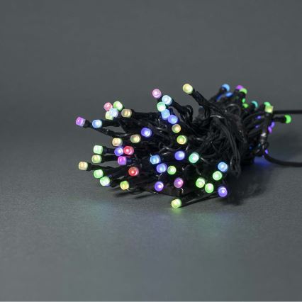 LED RGB Außen-Weihnachtslichterkette 42xLED/8 Funktionen 8m IP65 Wi-Fi Tuya