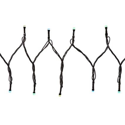 LED RGB-Lichterkette für den Außenbereich, 84 LEDs, 8 Funktionen, 13 m, IP65, Tuya-WLAN