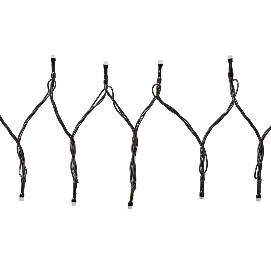 LED RGB-Lichterkette für den Außenbereich, 84 LEDs, 8 Funktionen, 13 m, IP65, Tuya-WLAN