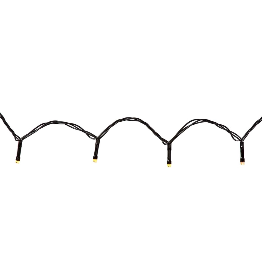 LED Außen-Weihnachts-Lichtervorhang 200xLED/8 Funktionen 5x4m IP65 Wi-Fi Tuya warmweiß bis kaltweiß