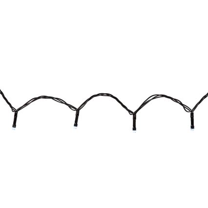 LED Außen-Weihnachts-Lichtervorhang 200xLED/8 Funktionen 5x4m IP65 Wi-Fi Tuya warmweiß bis kaltweiß
