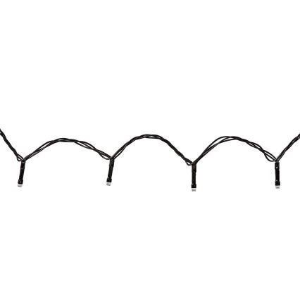 LED Außen-Weihnachts-Lichtervorhang 200xLED/8 Funktionen 5x4m IP65 Wi-Fi Tuya warmweiß bis kaltweiß
