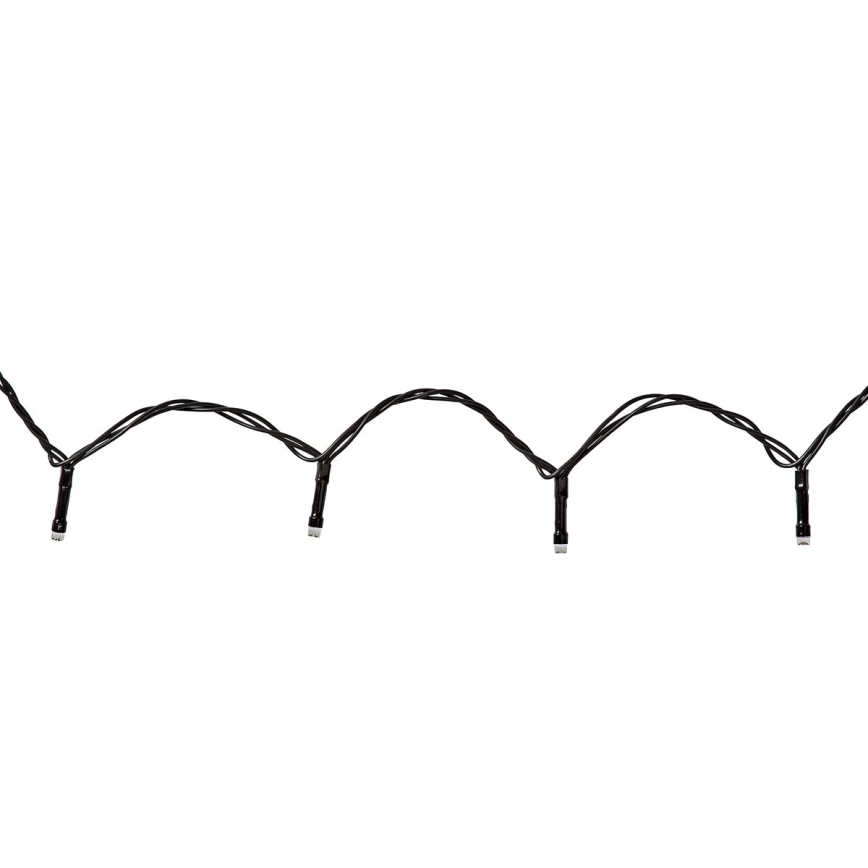 LED Außen-Weihnachts-Lichtervorhang 200xLED/8 Funktionen 5x4m IP65 Wi-Fi Tuya warmweiß bis kaltweiß