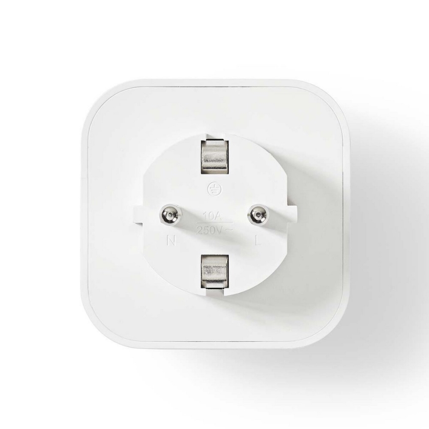 Nedis WIFIP130FWT − Intelligente Steckdose 2500W/230V/Schuko Typ F/10A WLAN