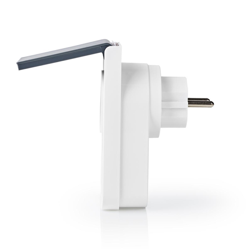 Smart-Outdoor-Steckdose 3680W/230V/Typ F SCHUKO/16A Wi-Fi IP44