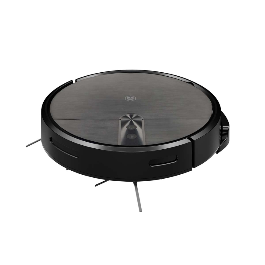 Intelligenter Roboter-Staubsauger mit Wischfunktion SmartLife 2600 mAh Wi-Fi Tuya schwarz + Fernbedienung