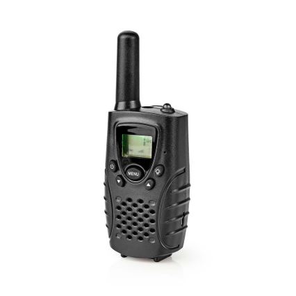 SET 2x Walkie-Talkie mit LED Licht 3xAAA Reichweite 8 km