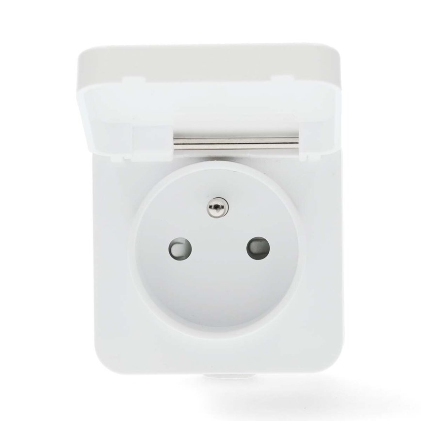 Intelligente Steckdose Smartlife 3680W/230V/ Typ E/16A Wi-Fi Tuya IP44