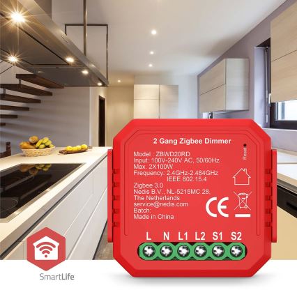 SmartLife Intelligenter Dual‑Dimmer 230V