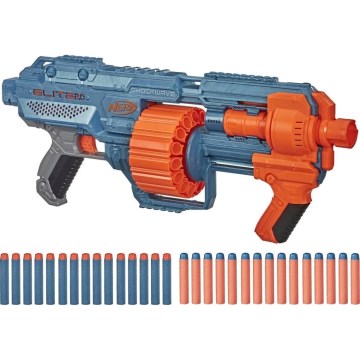 Nerf - Kinder-Pistole Elite 2.0 Shockwave RD-15 Blaster mit Zubehör