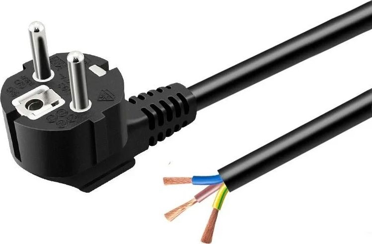 Netzkabel 3 m 230 V schwarz