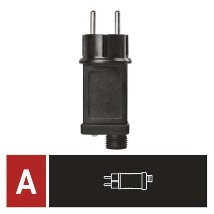 Netzteil für koppelbare Weihnachtsbeleuchtung – 230 V, IP44