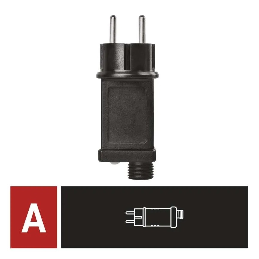 Netzteil für koppelbare Weihnachtsbeleuchtung – 230 V, IP44