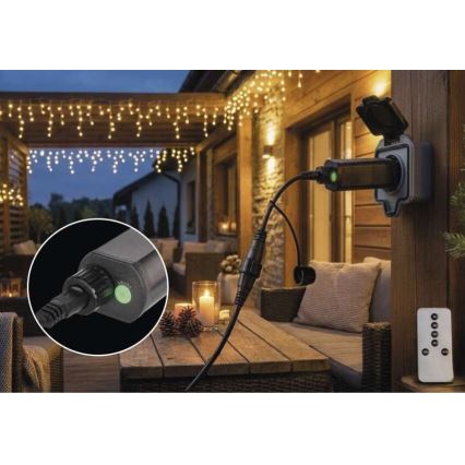 Netzteil für verbindbare Weihnachtsbeleuchtung 80 V IP44