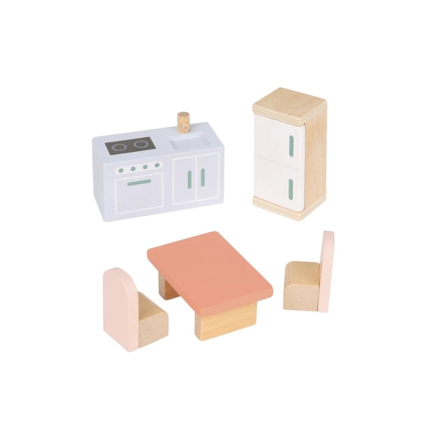 New Classic Toys - Puppenhaus aus Holz rot