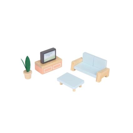 New Classic Toys - Puppenhaus aus Holz rot
