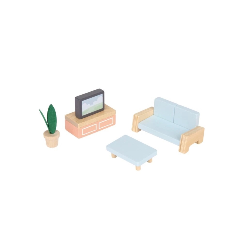 New Classic Toys - Puppenhaus aus Holz rot