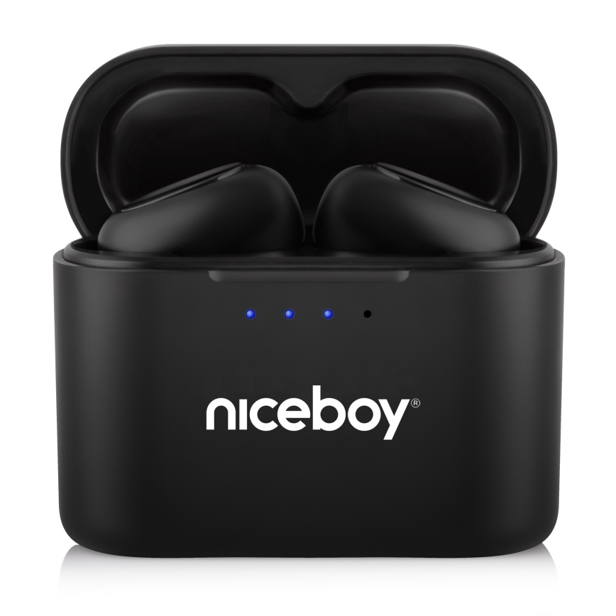 Niceboy HIVE Podsie 4 - Kabellose Kopfhörer IP54 schwarz